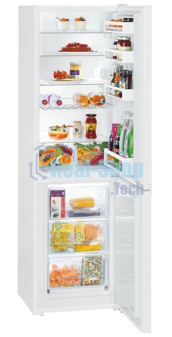 Холодильник Liebherr CUE 3331-26 001 белый двухкамерный 212/84л морозилка снизу