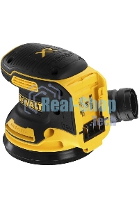 Эксцентриковая шлифовальная машина DeWalt DCW210NT-XJ D125мм аккум. жестк.кейс