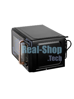 Микроволновая печь Centek CT-1565 черный, 20 л, 700 Вт, переключатели - кнопки, поворотный механизм