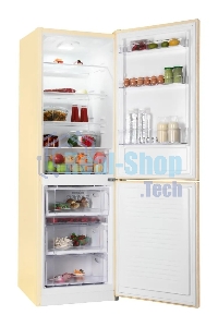 Холодильник Nordfrost NRB 152 ME бежевый мрамор двухкамерный 205/115 л морозилка снизу, капельная система