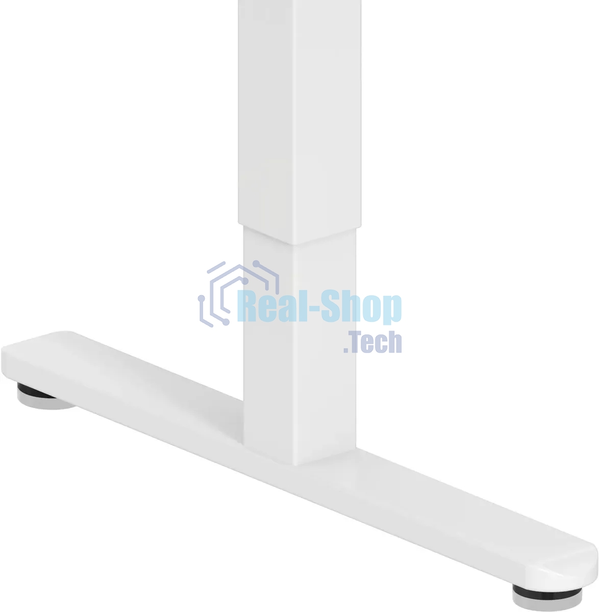 Стол компьютерный Cactus угловой подъемный столешница МДФ, белый каркас белый 140x72x60 см (CS-EDXL-WWT)