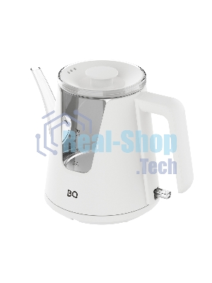 Чайник электрический BQ KT0046DW белый, 2200 Вт, 1л