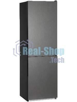 Холодильник Nordfrost NRG 162NF GTM матовый графит двухкамерный 205/105л морозилка снизу, No Frost