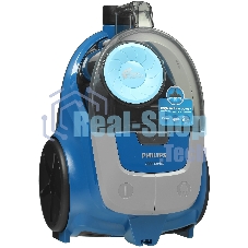 Пылесос Philips XB2022/01 темно-синий, 360/1800 Вт, уборка сухая, пылесборник контейнер 1.3 л