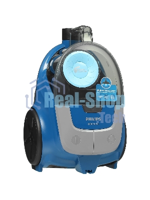Пылесос Philips XB2022/01 темно-синий, 360/1800 Вт, уборка сухая, пылесборник контейнер 1.3 л
