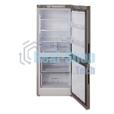 Холодильник Бирюса Б-M6041 металлик двухкамерный 183/85л морозилка снизу