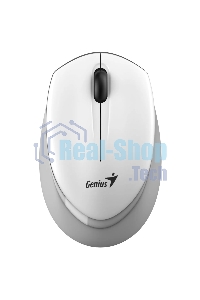 Мышь беспроводная Genius NX-7009 белый/серый, 1200 dpi, радиоканал, USB, кнопки - 3
