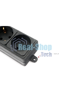 Сетевой фильтр PC черный 5 м 6 р 16А_SPG6-B5M