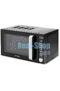 Микроволновая печь Hyundai HYM-D3034 черный/хром 20л 700Вт кнопки, поворотный механизм