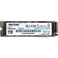 Накопитель SSD Patriot P320, 1Tb, PCIe 3.0 x4, M.2 2280, NVMe, R/W 3000/2200
