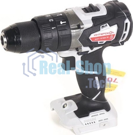 Дрель-шуруповерт аккумуляторная ИНТЕРСКОЛ DAU-13/36V 70