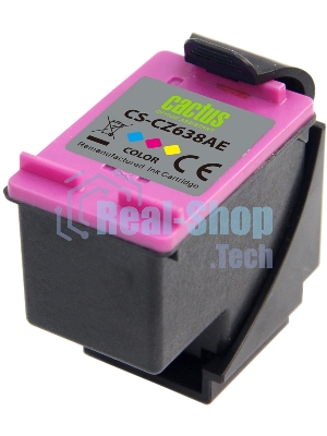 Картридж струйный Cactus CS-CZ638AE № 46 многоцветный (21 мл) для HP DJ IA 2020hc/2520hc Ultra 2029/2529/4729AIO
