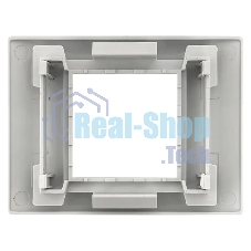 Рамка+суппорт EKF C-Line sup-2-105-50 PROxima на 2 модуля (1 пост) для парапетного кабельного канала