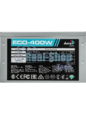 Блок питания Aerocool/Formula ECO-400W, 400Вт, 120мм, серый