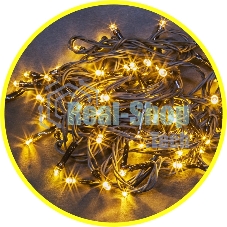 Гирлянда Navigator NGF-S01-100WW-10-11.5m-230-C8-G-IP20