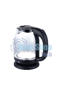 Чайник электрический BQ KT1833G черный/стальной, 2200 Вт, 1.7 л