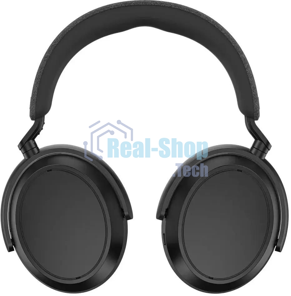 Беспроводные/проводные наушники Sennheiser Momentum 4 Wireless черный, полноразмерные, Bluetooth + Jack 3.5 мм, активное шумоподавление, до 60 ч