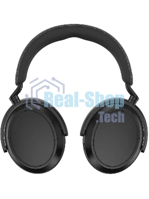 Беспроводные/проводные наушники Sennheiser Momentum 4 Wireless черный, полноразмерные, Bluetooth + Jack 3.5 мм, активное шумоподавление, до 60 ч