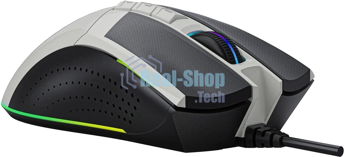 Мышь проводная A4Tech Bloody W90 Max белый/черный, 10000 dpi, USB, кнопки - 10
