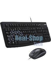 Комплект клавиатура + мышь Logitech Desktop MK120 (русская раскладка)