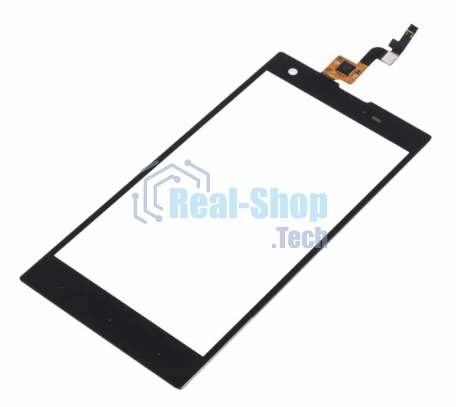 Сенсорное стекло (тачскрин) для Fly IQ4511 Tornado One Octa, черное