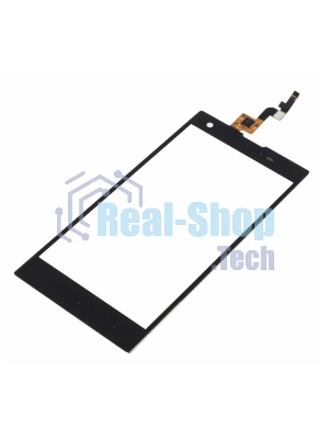 Сенсорное стекло (тачскрин) для Fly IQ4511 Tornado One Octa, черное