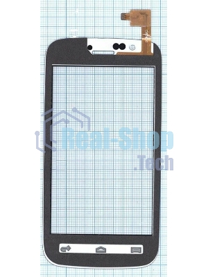 Сенсорное стекло (тачскрин) для Explay A400, белое