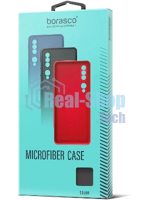 Чехол (клип-кейс) BoraSCO Microfiber Case для Samsung Galaxy A03 синий