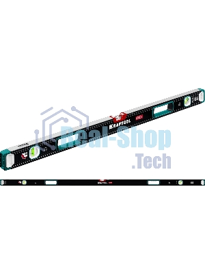 Уровень KRAFTOOL A-RATE CONTROL 2000 мм, магнитный сверхпрочный уровень с зеркальным глазком