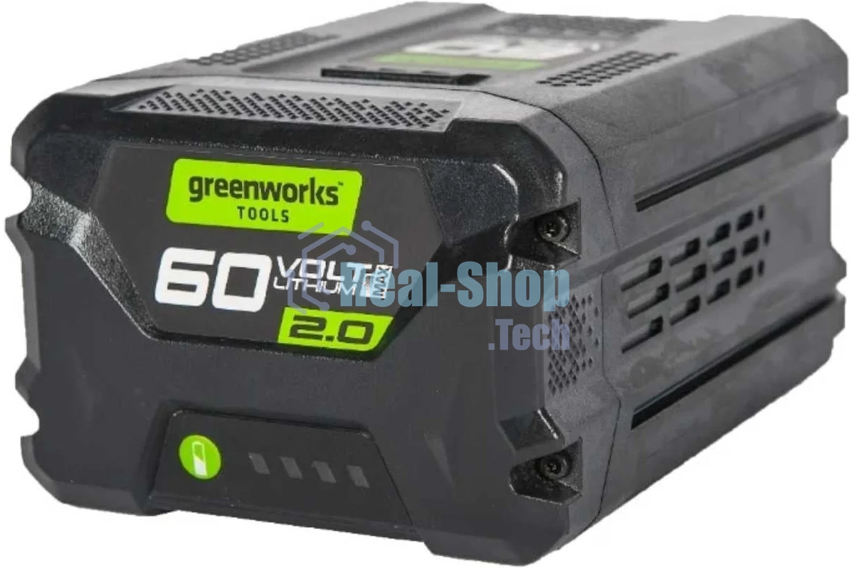 Аккумулятор GREENWORKS G60B2 (2918307)60В 2А·ч литий-ионный