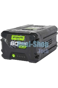 Аккумулятор GREENWORKS G60B2 (2918307)60В 2А·ч литий-ионный