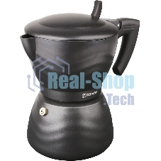 Кофеварка гейзерная Rondell Walzer RDA-432, 0.3л, алюминий, черный