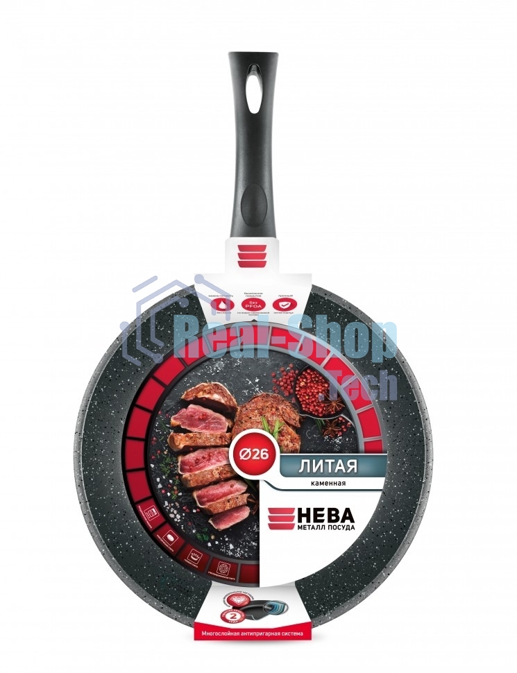 Сковорода 26 НЕВА МЕТАЛЛ ПОСУДА 19126 