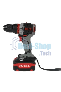 Дрель-шуруповерт аккумуляторная P.I.T. PSB20H-13D/3, Аккумуляторная, 20В, Ударная, Кейс