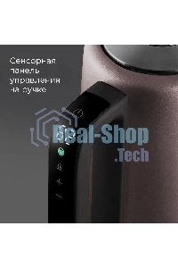 Чайник электрический Redmond KM238 1.7 л, 2200 Вт, серо-коричневый