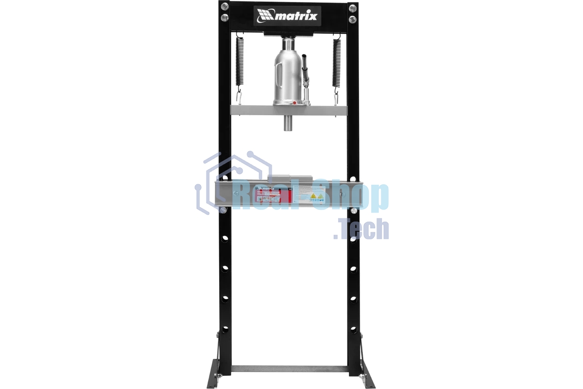 Пресс гидравлический Matrix 20 т, 640 х 540х 1500 мм (комплект из 2 частей)