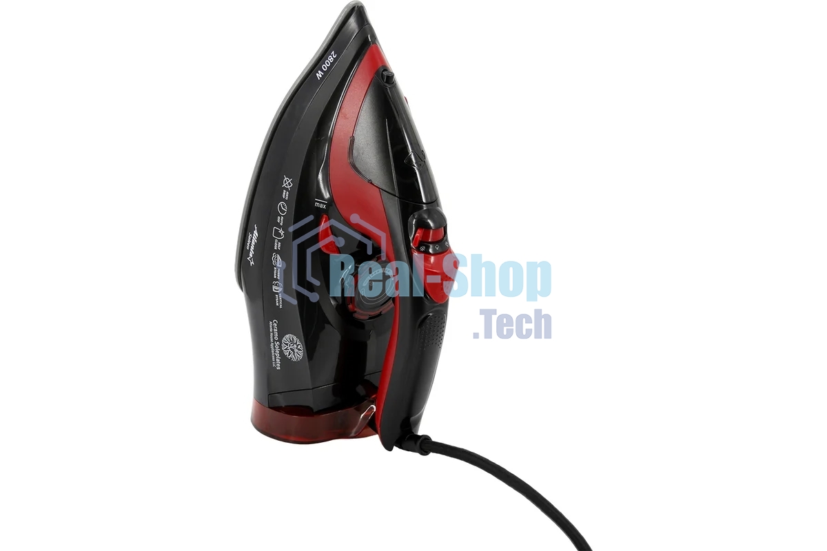 Утюг Atlanta ATH-5579 черный с пароувлажнением