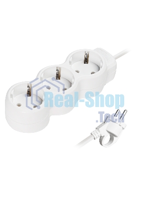 Удлинитель Smartbuy (SBE-16-3-10m-Z) 3 гн х 10,0 м белый