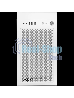 Компьютерный корпус без блока питания PCCooler LM300 ARGb WH, Tempered Glass Mid Tower, белый, ABS, TG, SPCC, 1x120мм ARGb mATX, ITX 170/330/mm 2x2.5