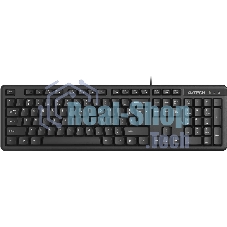 Клавиатура проводная A4Tech KKS-3, USB, черный