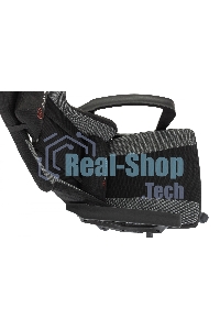 Кресло игровое Zombie Carry черный/серый, крестов. пластик