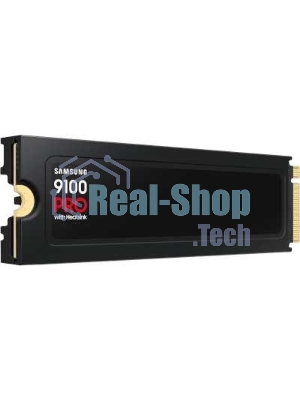 Накопитель SSD 2Tb Samsung 9100 PRO, M.2, PCI-E 5.0 x4, TLC 3D NAND R/W - 14700 (14800)/13400 (13300) Mb/s с радиатором