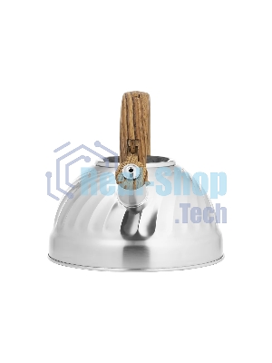 Чайник для плиты LARA LR00-69 (зеркальный) 2.7 л индукционное капсулированное дно, свисток с кноп. Механизмом