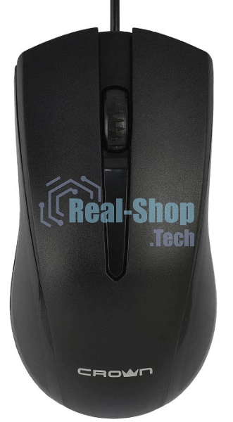 Мышь проводная CROWN CMM-310 черный