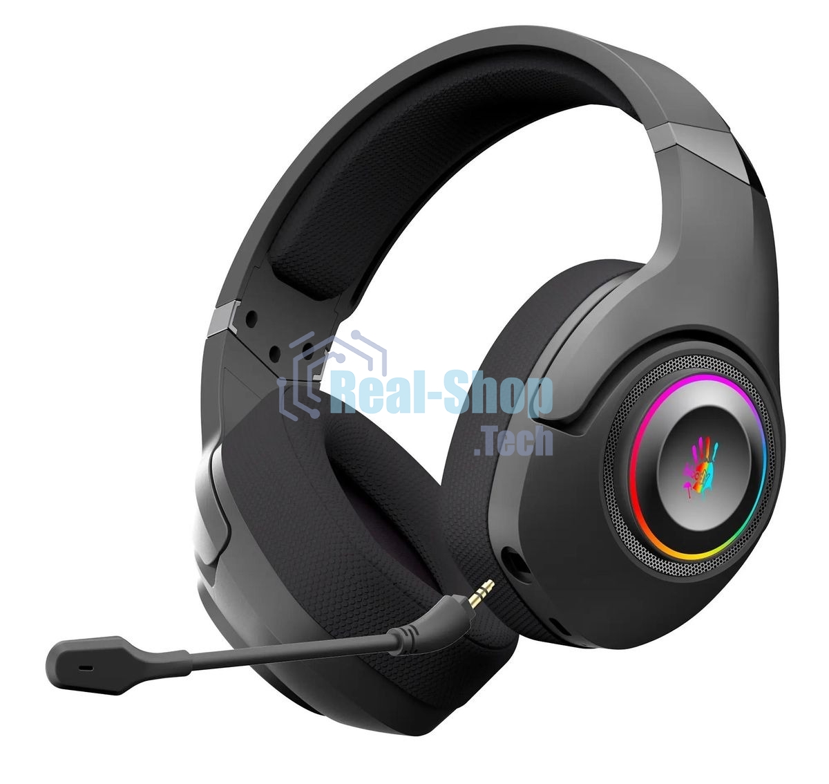 Наушники с микрофоном A4Tech Bloody GR270 черный 1.5м мониторные BT/Radio оголовье