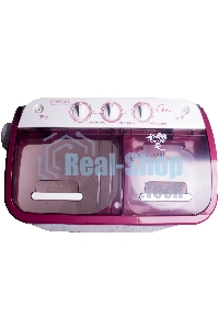 Стиральная машина EVGO WS-40PET белый/красный загр. вертикальная макс.:4 кг 1350 об/мин класс: А+