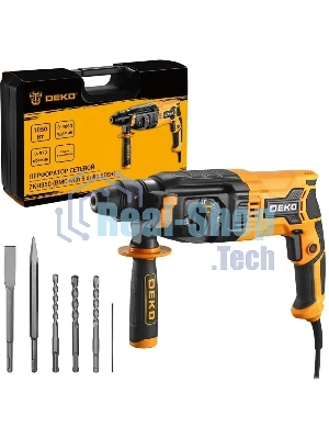 Перфоратор Deko ZKH950 патрон:SDS-plus уд.:3.2Дж 1050Вт (кейс в комплекте)