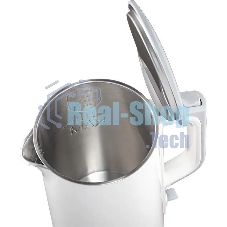 Чайник электрический Panasonic NC-CWK50 1.7л. 1500Вт белый корпус: нерж.сталь/пластик