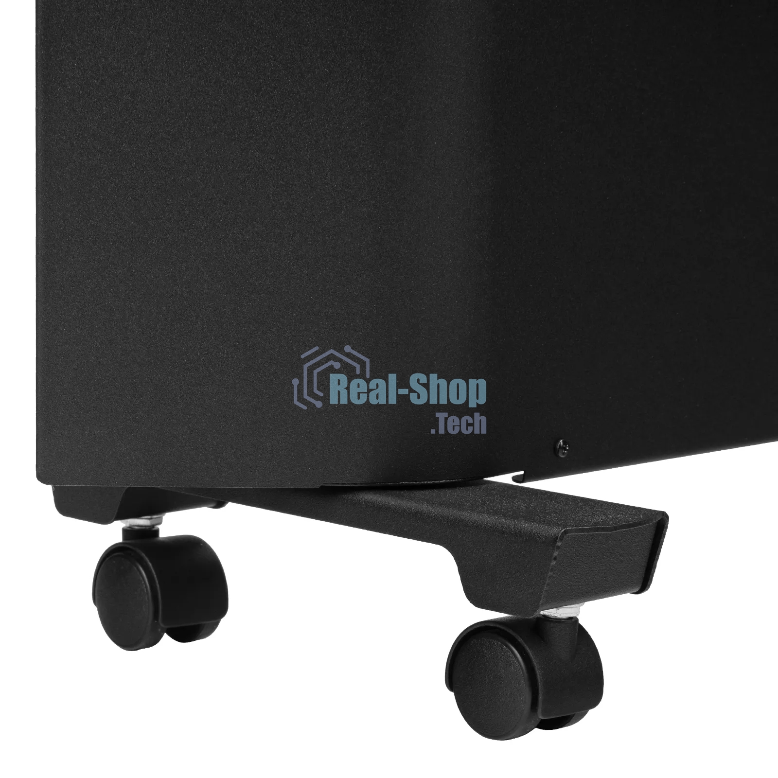 Конвектор Denzel XCE-1000B черный, 1000 Вт, 15 м2, термостат