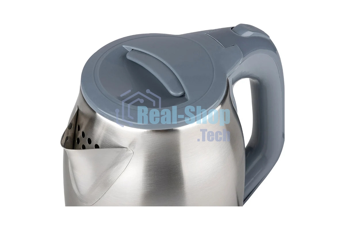 Чайник электрический Homestar HS-1005 2,3 л, 1800 Вт, нержавейка, серый
